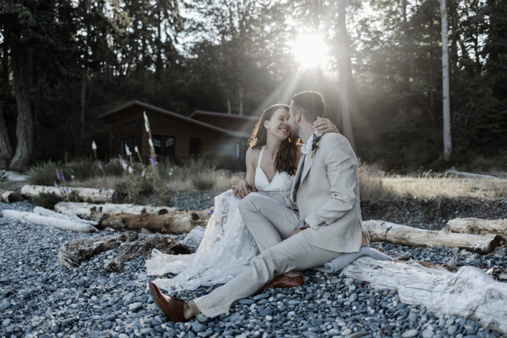 East Sooke elopement on Vancouver Island, British Columbia