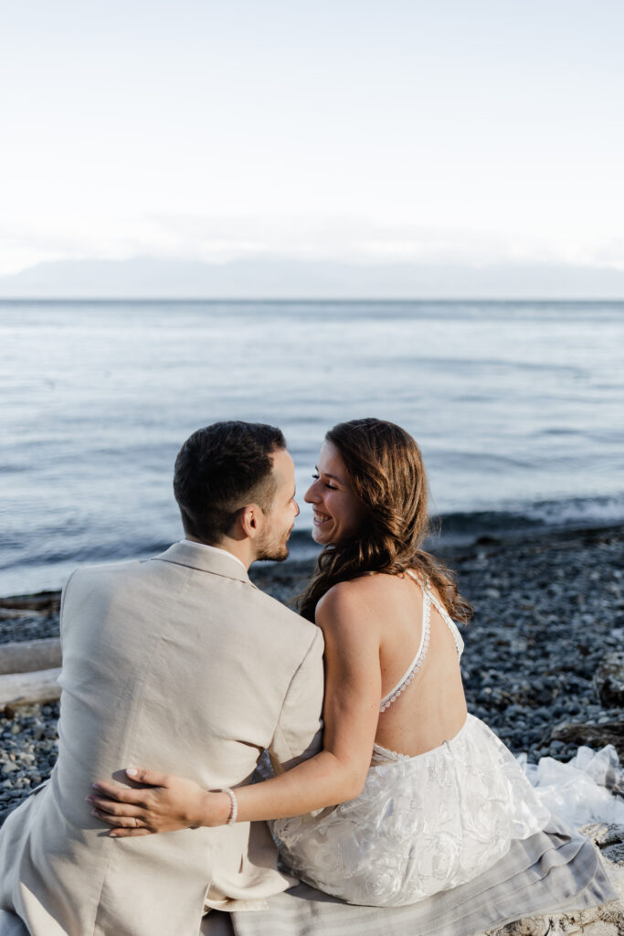 East Sooke elopement on Vancouver Island, British Columbia