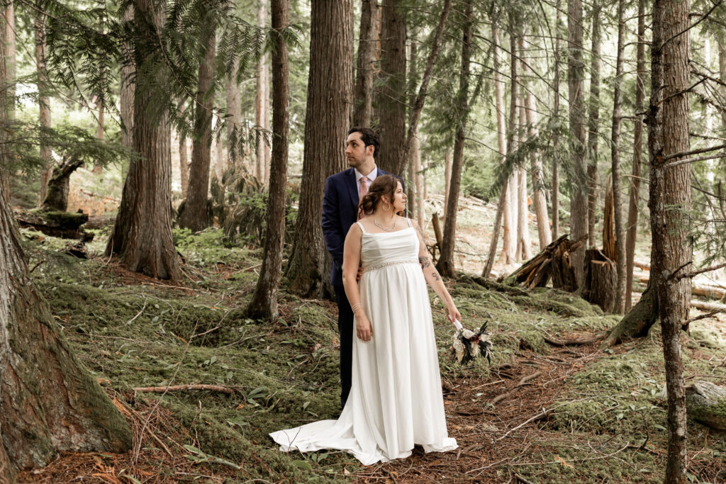 Mabel Lake elopement