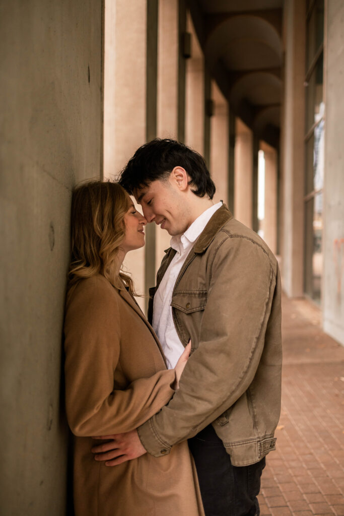 Editorial Couples Shoot Downtown Vancouver