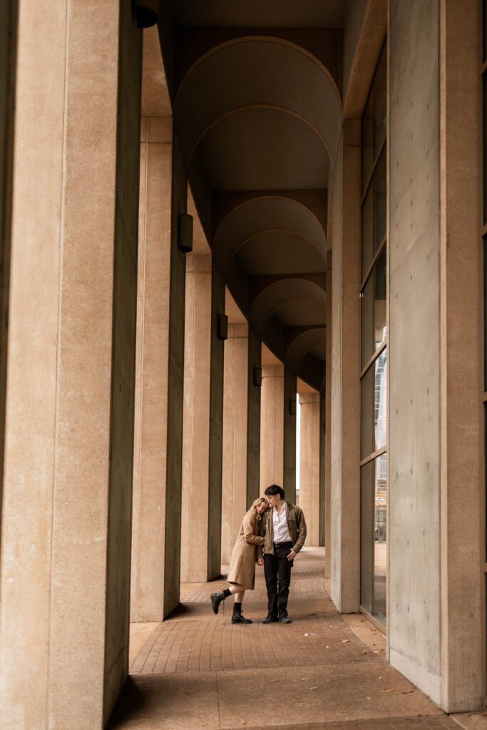 Editorial Couples Shoot Downtown Vancouver