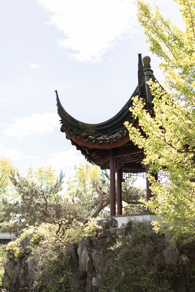 Pagoda at Dr. Sun Yat-Sen Classical Chinese Garden wedding venue