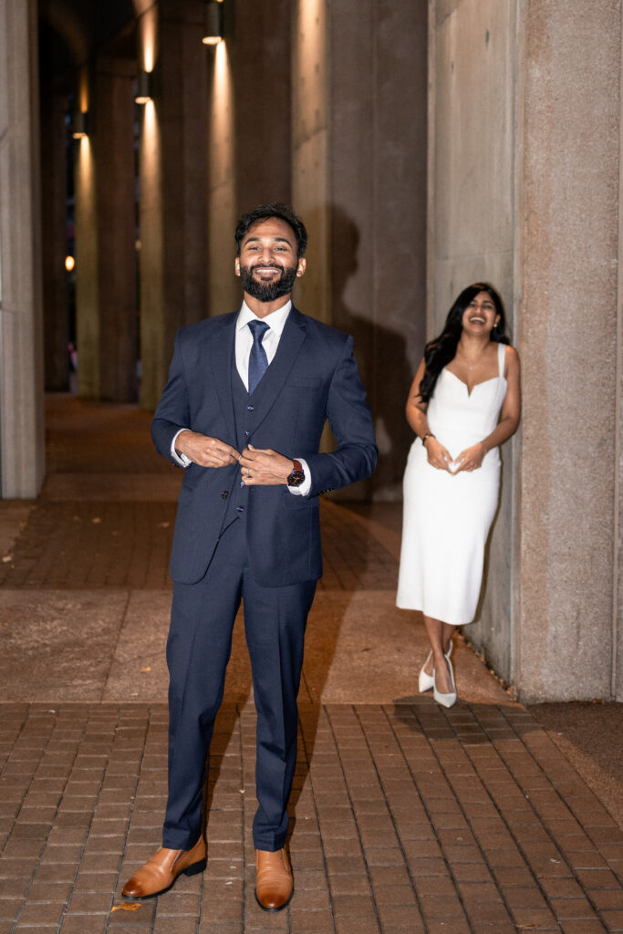 Downtown Vancouver Elopement at the Vancouver Public Library