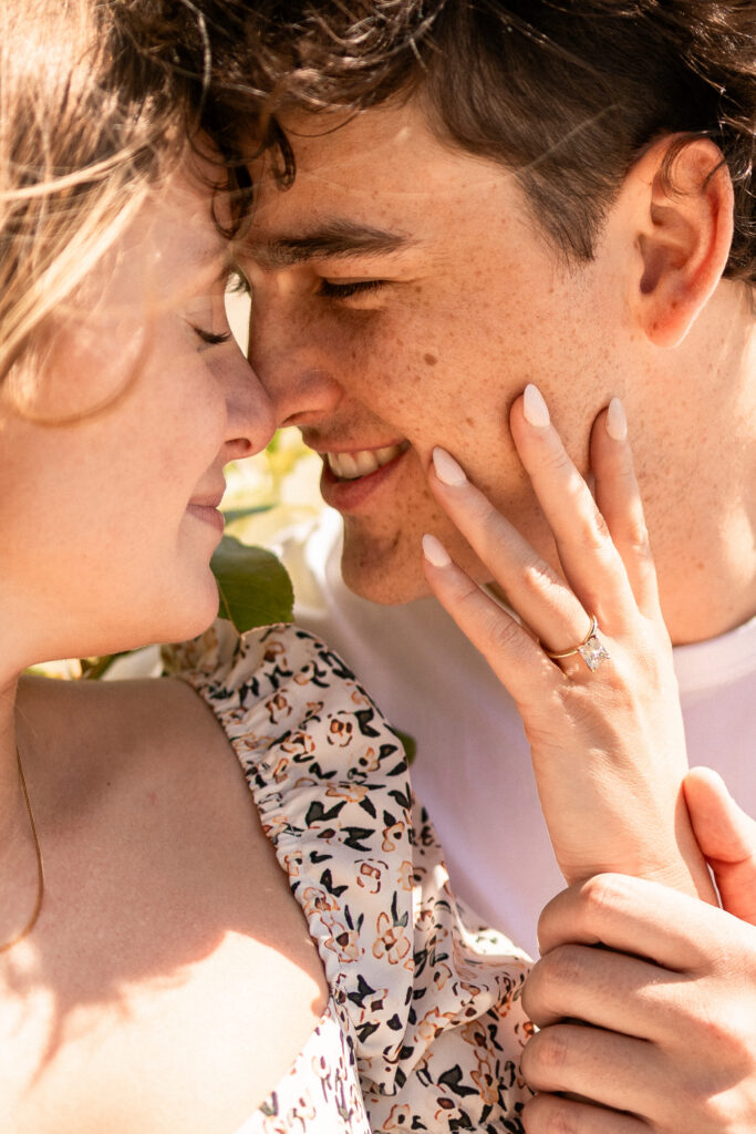 Beach Proposal in the Fraser Valley