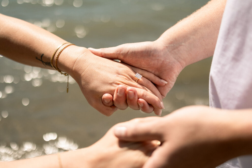 Beach Proposal in the Fraser Valley