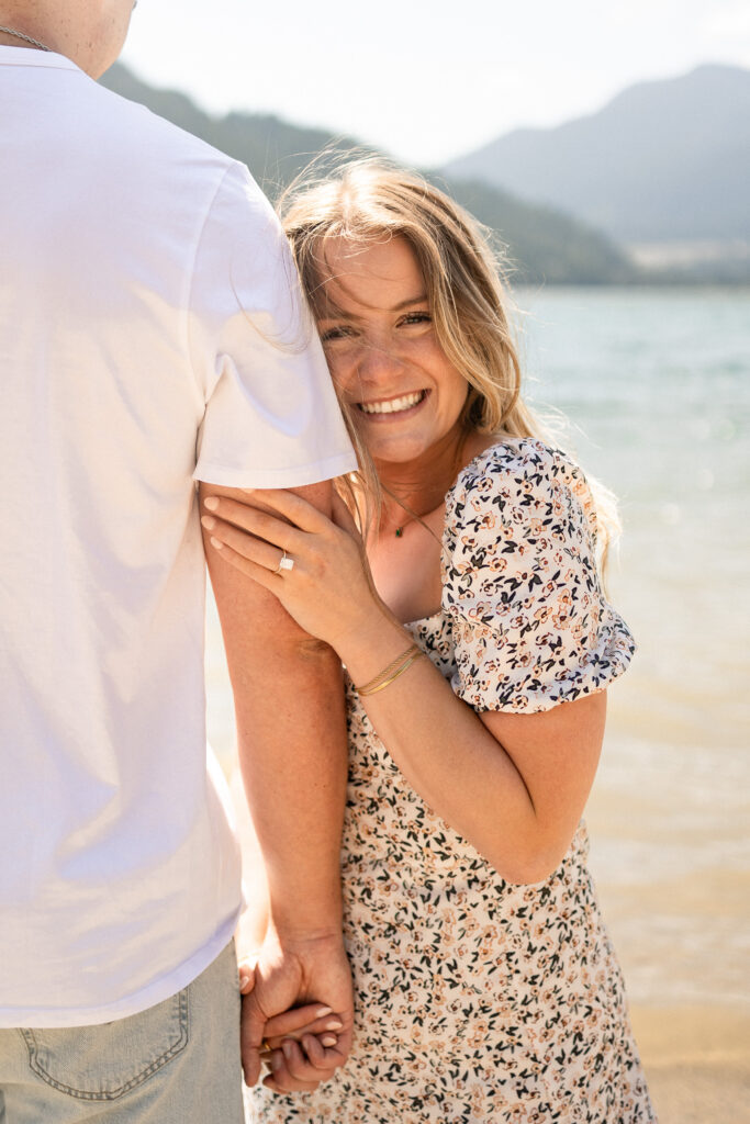 Beach Proposal in the Fraser Valley