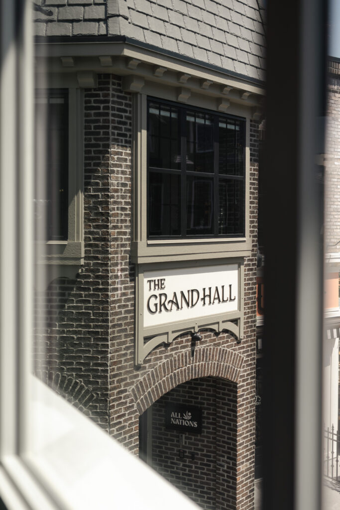 The Grand Hall wedding ceremony in Chilliwack's downtown District 1881