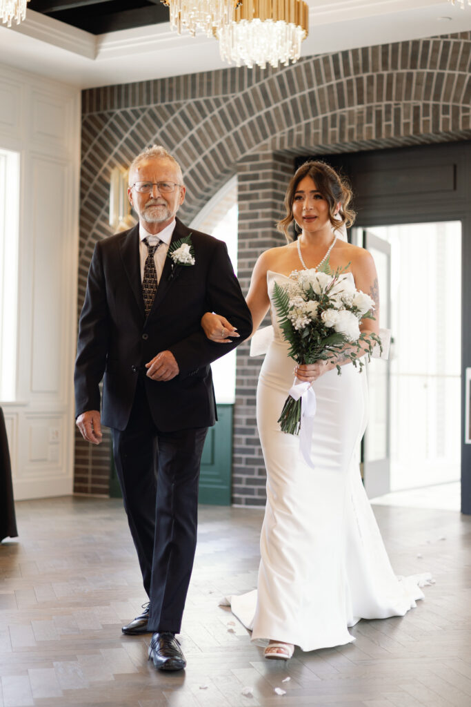 The Grand Hall wedding ceremony in Chilliwack's downtown District 1881