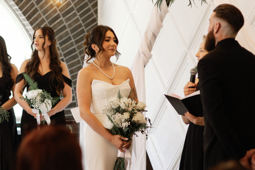 The Grand Hall wedding ceremony in Chilliwack's downtown District 1881