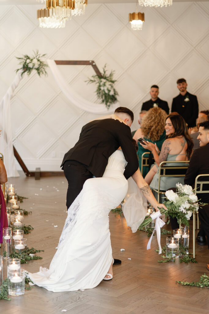 The Grand Hall wedding ceremony in Chilliwack's downtown District 1881