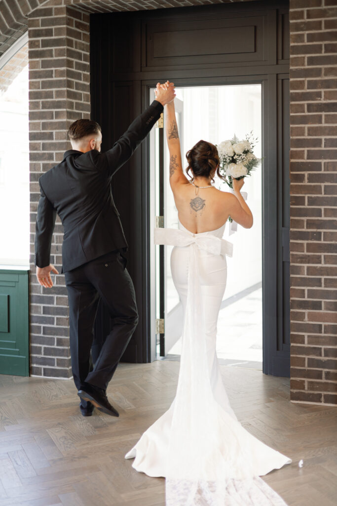 The Grand Hall wedding ceremony in Chilliwack's downtown District 1881