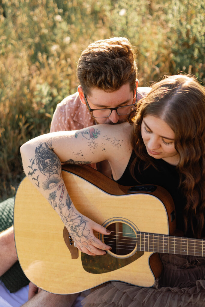 Golden Hour Guitar Photoshoot in Vancouver