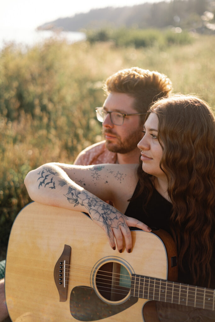 Golden Hour Guitar Photoshoot in Vancouver
