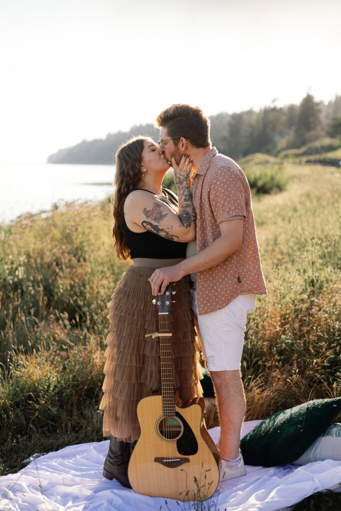 Golden Hour Guitar Photoshoot in Vancouver
