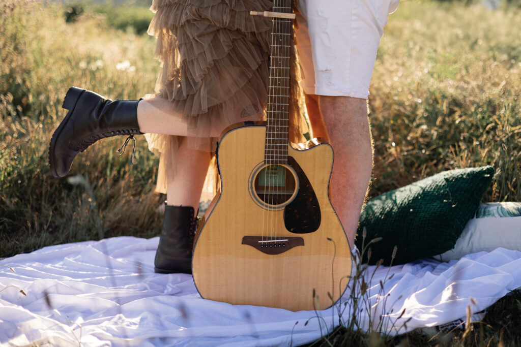 Golden Hour Guitar Photoshoot in Vancouver