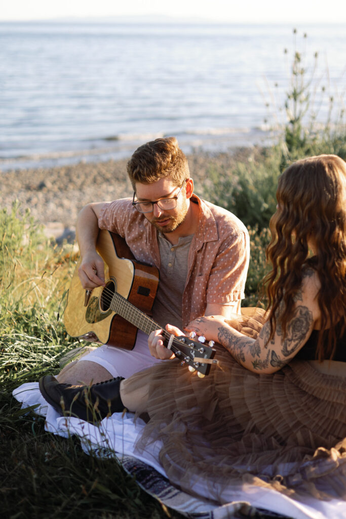 Golden Hour Guitar Photoshoot in Vancouver