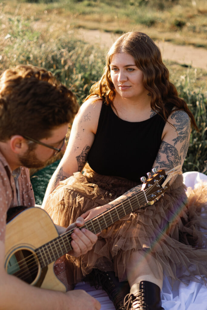 Golden Hour Guitar Photoshoot in Vancouver