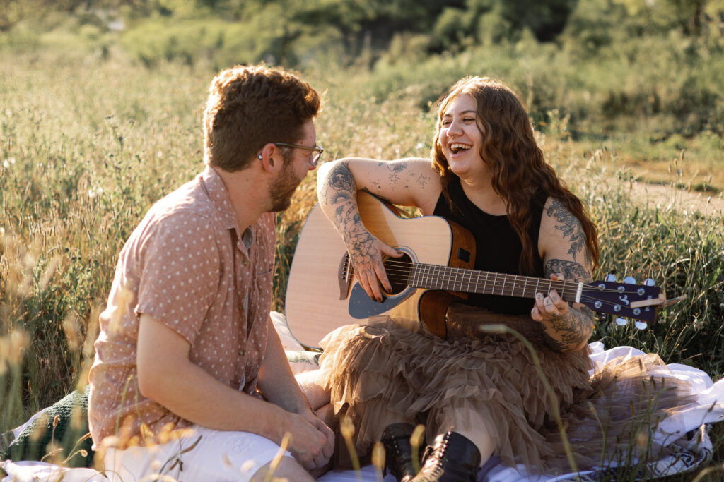 Golden Hour Guitar Photoshoot in Vancouver