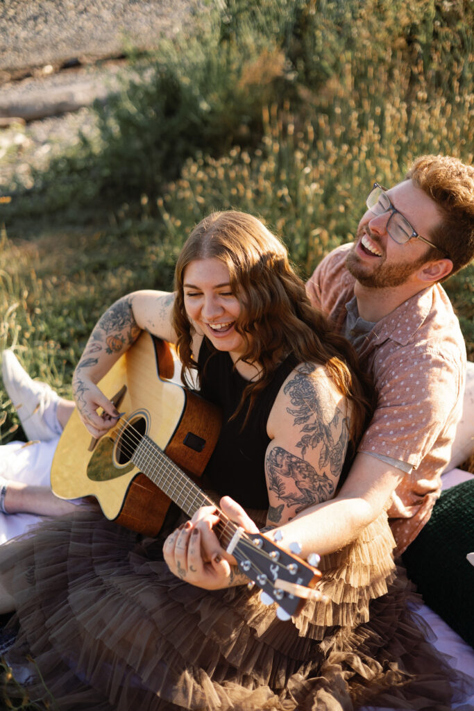 Golden Hour Guitar Photoshoot in Vancouver
