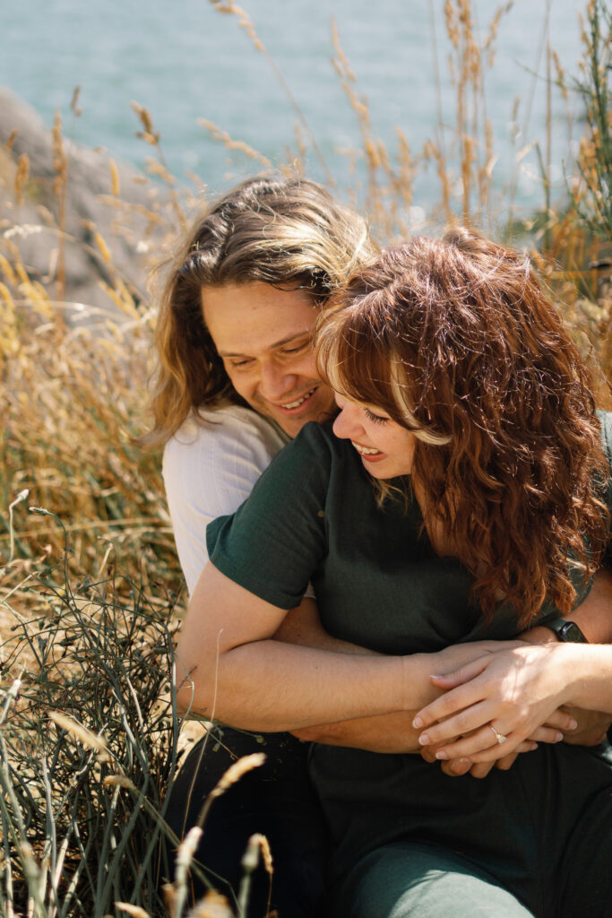 Proposal at Whytecliff Park in Vancouver, BC