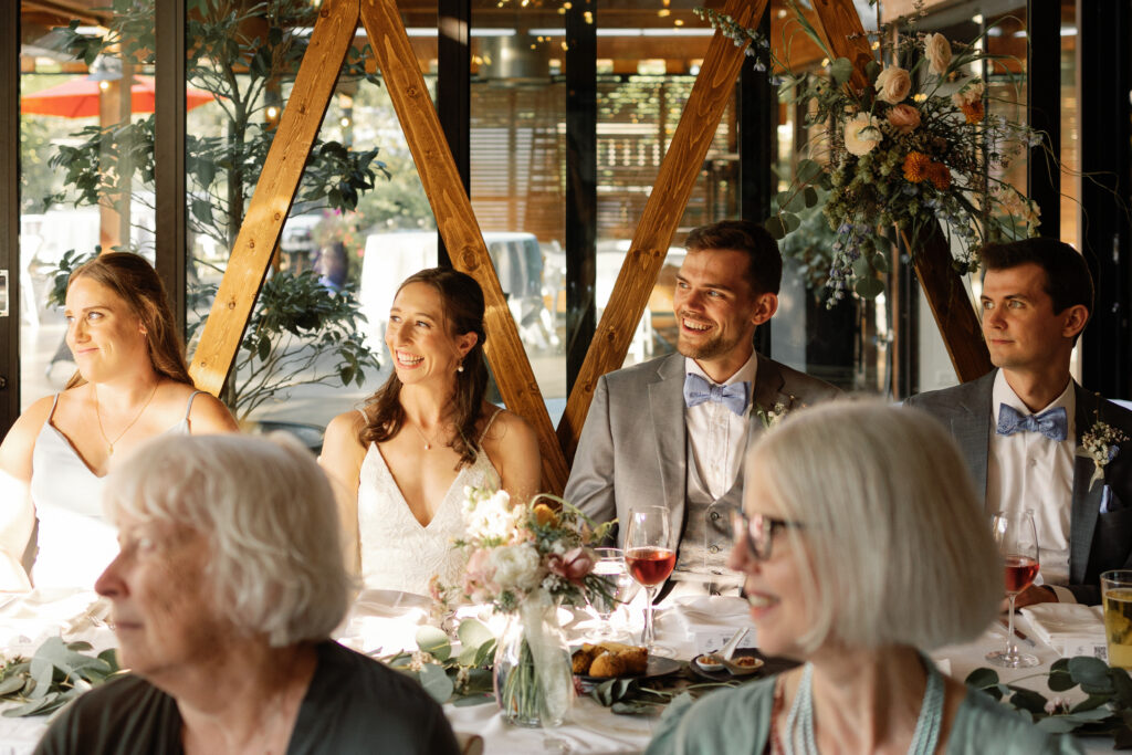 True-to-life Shaughnessy wedding reception photos capturing genuine connection
